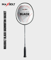 Maxbolt BLACK (Unstrung Badminton Racket)  (Pack of: 1, 83 g)