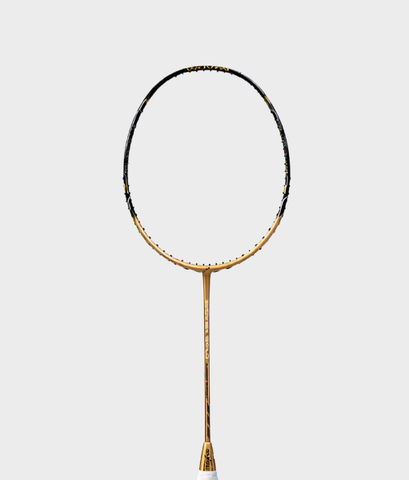 Maxbolt Black Woven Gold Badminton Racket