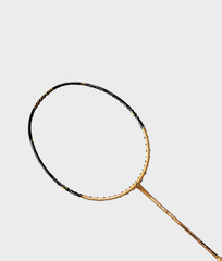 Maxbolt Black Woven Gold Badminton Racket